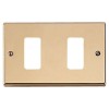 Master Abdeckrahmen 2 Module Bronze für master 351-2-Halterungen Master Abdeckrahmen 2 Module Bronze für master 351-2-Halterungen