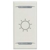 Bticino Axolute Tastenabdeckung mit Serigraphie-Symbol Licht HD4911BA Bticino Axolute Tastenabdeckung mit Serigraphie-Symbol Licht HD4911BA