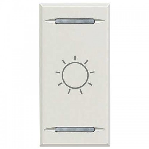 Bticino Axolute Tastenabdeckung mit Serigraphie-Symbol Licht HD4911BA Bticino Axolute Tastenabdeckung mit Serigraphie-Symbol Licht HD4911BA