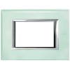 Bticino Axolute Platte 3 Module Glas Kristall HA4803VKA Bticino Axolute Platte 3 Module Glas Kristall HA4803VKA