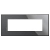 Bticino Axolute Air Plate 6 Module Anthrazit HW4806HS Bticino Axolute Air Plate 6 Module Anthrazit HW4806HS