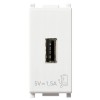 Vimar Plana USB-Steckdose 5V1,5A Farbe Weiß 14292 Vimar Plana USB-Steckdose 5V1,5A Farbe Weiß 14292