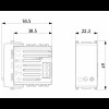 Angeschlossener Stellantrieb IoT Vimar Plana 16A Weiß 14593 Angeschlossener Stellantrieb IoT Vimar Plana 16A Weiß 14593