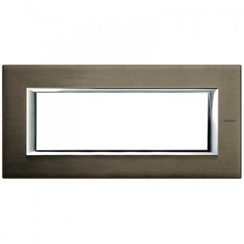 Bticino Axolute Abdeckrahmen 6 Module Bronze HA4806BR Bticino Axolute Abdeckrahmen 6 Module Bronze HA4806BR