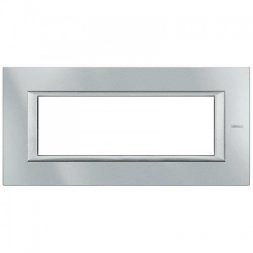 Platte Bticino Axolute 6 Module Tech Monochrom HA4806HC Platte Bticino Axolute 6 Module Tech Monochrom HA4806HC