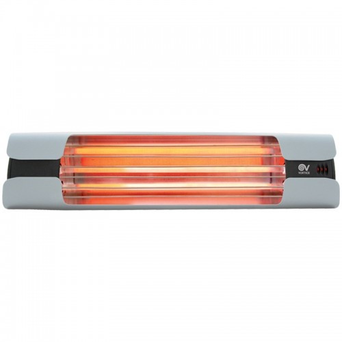 Vortice Wand-Heizung THERMOLOGIKA DESIGN mit Zugschnur, Infrarot, 1800W, schwarz 70003 Vortice Wand-Heizung THERMOLOGIKA DESIGN mit Zugschnur, Infrarot, 1800W, schwarz 70003