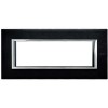 Bticino Axolute Abdeckrahmen 6 Module Farbe Anthrazit gebürstet HA4806XS Bticino Axolute Abdeckrahmen 6 Module Farbe Anthrazit gebürstet HA4806XS