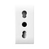Steckdose bypass Ave Domus-System 44 10/16A 441006/15TS Steckdose bypass Ave Domus-System 44 10/16A 441006/15TS