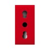 Steckdose bypass der rote Ave LIFE 2P+T 1 modul 442006/15TSR Steckdose bypass der rote Ave LIFE 2P+T 1 modul 442006/15TSR