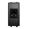 Telefonanschluss Ave Tekla RJ11 farbe schwarz 1 modul 445024 Telefonanschluss Ave Tekla RJ11 farbe schwarz 1 modul 445024