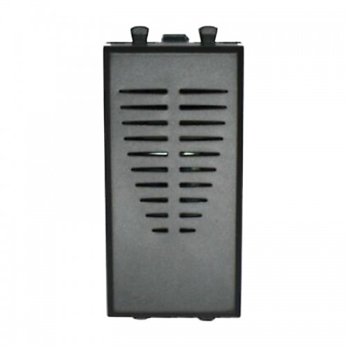 Klingelton Ave Tekla 230VAC farbe schwarz 1 modul 445029 Klingelton Ave Tekla 230VAC farbe schwarz 1 modul 445029