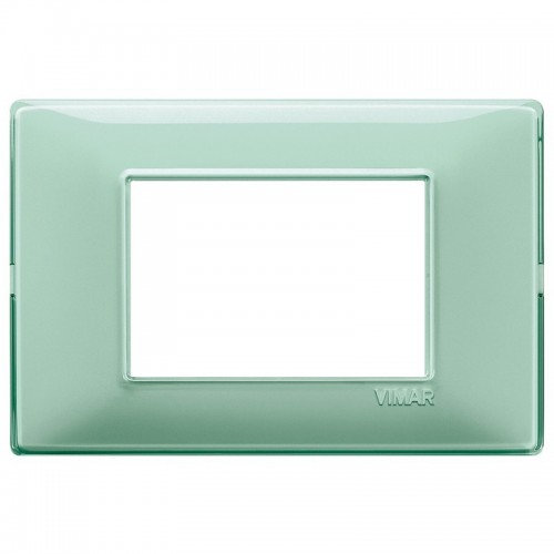 Vimar Plana Abdeckrahmen 3 Module Farbe Minze 14653.44 Vimar Plana Abdeckrahmen 3 Module Farbe Minze 14653.44