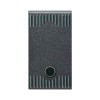 - Taste, Einpolig 10A mildot für serie zivilen Ave Noir-System 45 45305G - Taste, Einpolig 10A mildot für serie zivilen Ave Noir-System 45 45305G