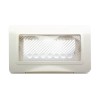 Plaque Selbsttragende Ave system 44, IP55 4 Module, Weiß 44SP04B Plaque Selbsttragende Ave system 44, IP55 4 Module, Weiß 44SP04B