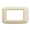 Abdeckrahmen Ave in technopolymer Yes 45 3 Module, weiß glänzend Blanc 45PY03BP Abdeckrahmen Ave in technopolymer Yes 45 3 Module, weiß glänzend Blanc 45PY03BP