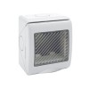 Wetterschutzgehäuse für Ave System 45 Serie IP55 2 Module 45ST02 Wetterschutzgehäuse für Ave System 45 Serie IP55 2 Module 45ST02