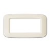 Abdeckrahmen Ave in technopolymer Yes 45 4 Module, weiß glänzend Blanc 45PY04BP Abdeckrahmen Ave in technopolymer Yes 45 4 Module, weiß glänzend Blanc 45PY04BP