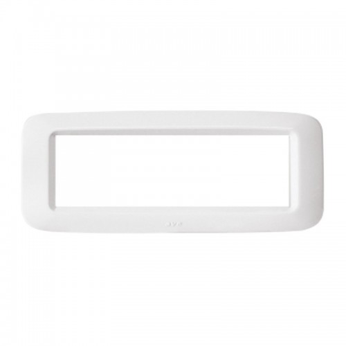 Abdeckrahmen aus kunststoff Ave Banquise-System 45 6 Module, Weiß, glänzend, 45PY06BB Abdeckrahmen aus kunststoff Ave Banquise-System 45 6 Module, Weiß, glänzend, 45PY06BB