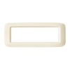 Abdeckrahmen Ave in technopolymer Yes 45 6 Module, weiß glänzend Blanc 45PY06BP Abdeckrahmen Ave in technopolymer Yes 45 6 Module, weiß glänzend Blanc 45PY06BP