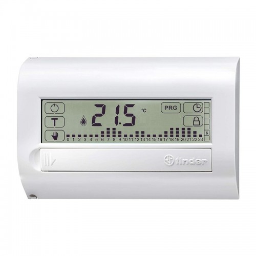 Finder “Touch”-Uhrenthermostate mit Touch-Display, weiß, 1C7190030007 Finder “Touch”-Uhrenthermostate mit Touch-Display, weiß, 1C7190030007