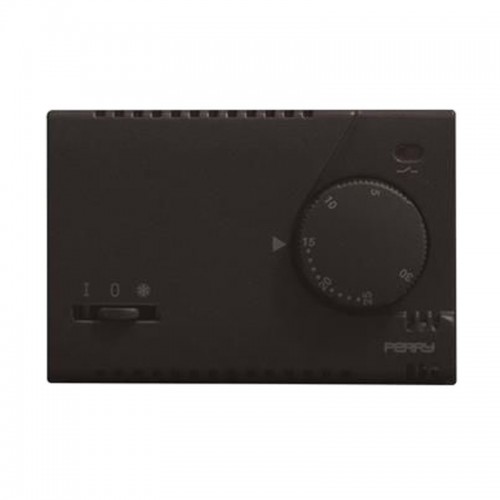 Perry Uhrenthermostat für den Einbau 230V schwarz 1TITE301/MC Perry Uhrenthermostat für den Einbau 230V schwarz 1TITE301/MC