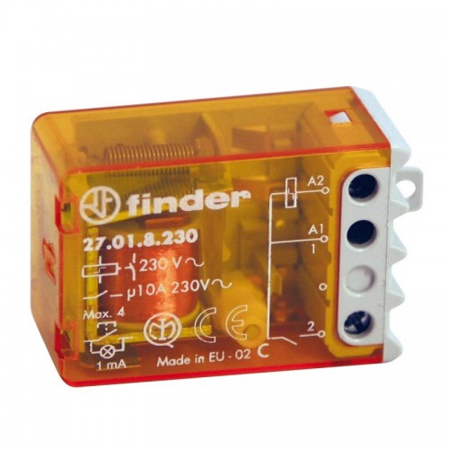 Finder Stromstoßschalter Relais 230v 27018230 Finder Stromstoßschalter Relais 230v 27018230