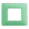 Bticino Matix Abdeckrahmen 2 Module Farbe Grüntee AM4802CVC Bticino Matix Abdeckrahmen 2 Module Farbe Grüntee AM4802CVC