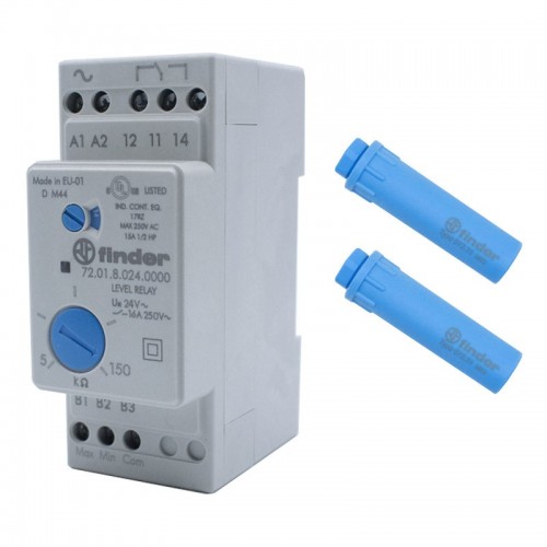 Finder Steuerrelais mit 2 Unipolare Sonden 24VAC 720180240000PQA Finder Steuerrelais mit 2 Unipolare Sonden 24VAC 720180240000PQA