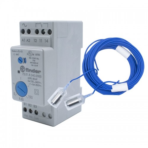 Finder Niveauregelungsrelais mit Sondenkabel 6 m 240V 720182400000POA Finder Niveauregelungsrelais mit Sondenkabel 6 m 240V 720182400000POA