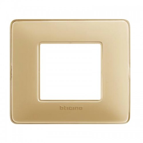 Bticino Matix Abdeckrahmen 2 Module Farbe Elfenbein AM4802CAV Bticino Matix Abdeckrahmen 2 Module Farbe Elfenbein AM4802CAV