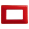 Bticino Matix Abdeckrahmen 3 Module Farbe Korallenrot AM4803CRD Bticino Matix Abdeckrahmen 3 Module Farbe Korallenrot AM4803CRD