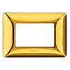 Bticino Matix Abdeckrahmen 3 Module Farbe Gold glänzend AM4803GOR Bticino Matix Abdeckrahmen 3 Module Farbe Gold glänzend AM4803GOR