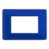 Bticino Matix Abdeckrahmen 3 Module Farbe Kobaltblau AM4803CBU Bticino Matix Abdeckrahmen 3 Module Farbe Kobaltblau AM4803CBU