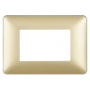 Bticino Matix Abdeckrahmen 3 Module Farbe Gold AM4803MGL Bticino Matix Abdeckrahmen 3 Module Farbe Gold AM4803MGL