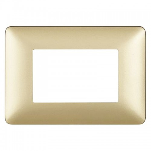Bticino Matix Abdeckrahmen 3 Module Farbe Gold AM4803MGL Bticino Matix Abdeckrahmen 3 Module Farbe Gold AM4803MGL
