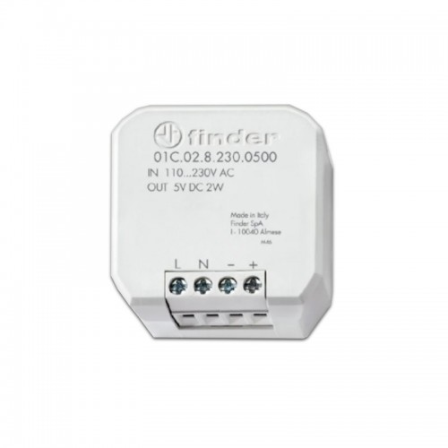 Finder Netzteil für BLISS WLAN-Uhrenthermostate 2 (1C.B1) 01C0282300500 Finder Netzteil für BLISS WLAN-Uhrenthermostate 2 (1C.B1) 01C0282300500