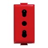 Bticino Matix TT Standard Steckdose Farbe rot 10/16A A5180R Bticino Matix TT Standard Steckdose Farbe rot 10/16A A5180R
