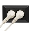 Fanton Eingebaute Mehrfachsteckdose Opera mit 2 universelle Steckdose 3 Mod. Grau 42101 Fanton Eingebaute Mehrfachsteckdose Opera mit 2 universelle Steckdose 3 Mod. Grau 42101