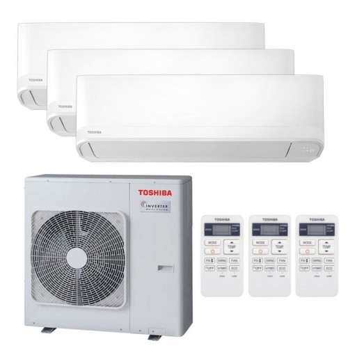 Toshiba Trial Split Klimaanlage Seiya 9000+9000+12000BTU A++/A+ R32 Toshiba Trial Split Klimaanlage Seiya 9000+9000+12000BTU A++/A+ R32