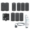 Kit Bticino Starter Leuchten und Energie LivingLight anthrazit L1010KIT Kit Bticino Starter Leuchten und Energie LivingLight anthrazit L1010KIT