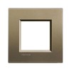 Bticino LivingLight Abdeckrahmen 2 Module square LNA4802SQ Bticino LivingLight Abdeckrahmen 2 Module square LNA4802SQ