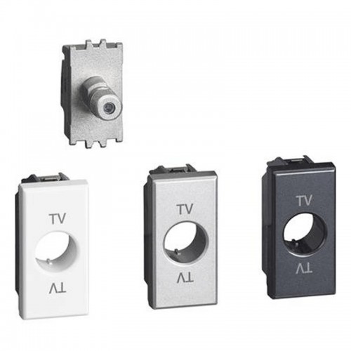 Bticino LivingLight TV- und Sat-Steckdose Typ f Stecker H4202F Bticino LivingLight TV- und Sat-Steckdose Typ f Stecker H4202F