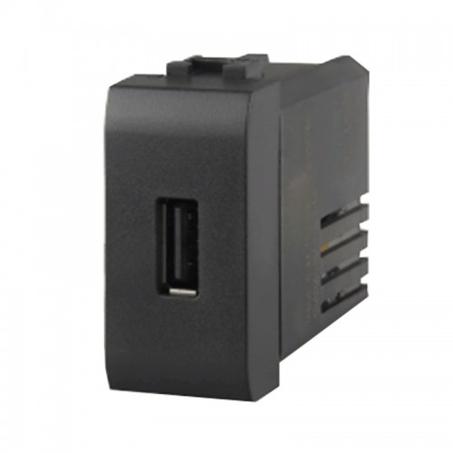 4box USB-Steckdose für Bticino LivingLight anthrazit 2.1A 4B.L.USB 4box USB-Steckdose für Bticino LivingLight anthrazit 2.1A 4B.L.USB