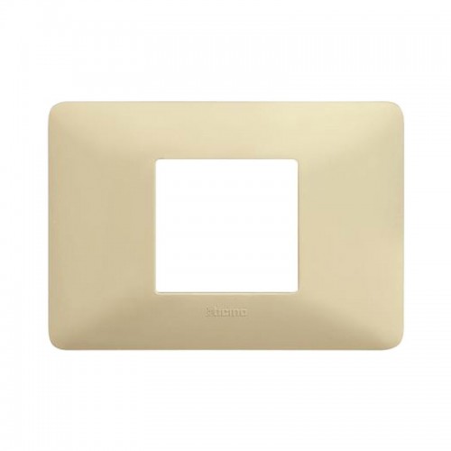 Bticino Matix 2 zentrierte Module Abdeckrahmen Farbe Seil AM4819BCD