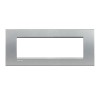 Bticino Livinglight Abdeckrahmen 7 Module Tech grau LNA4807TE Bticino Livinglight Abdeckrahmen 7 Module Tech grau LNA4807TE