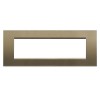 Bticino Livinglight Abdeckrahmen 7 Module square LNA4807SQ Bticino Livinglight Abdeckrahmen 7 Module square LNA4807SQ