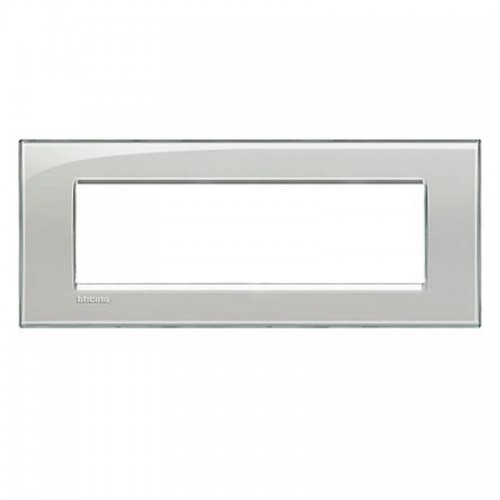 Bticino Livinglight Abdeckrahmen 7 Module eisgrau LNA4807KG Bticino Livinglight Abdeckrahmen 7 Module eisgrau LNA4807KG
