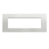Bticino Livinglight Abdeckrahmen 7 Module silbern LNA4807AG Bticino Livinglight Abdeckrahmen 7 Module silbern LNA4807AG