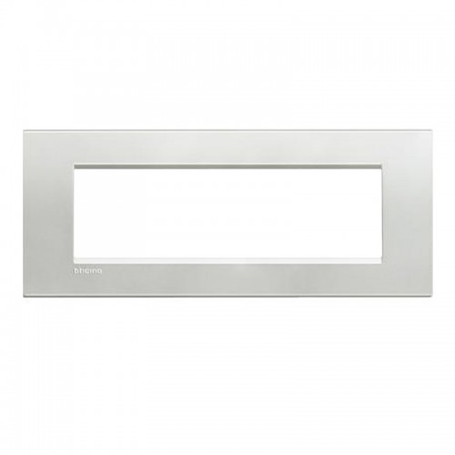 Bticino Livinglight Abdeckrahmen 7 Module silbern LNA4807AG Bticino Livinglight Abdeckrahmen 7 Module silbern LNA4807AG