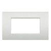 Bticino Livinglight Abdeckrahmen AIR 4 Module perlweiß LNC4804PR Bticino Livinglight Abdeckrahmen AIR 4 Module perlweiß LNC4804PR